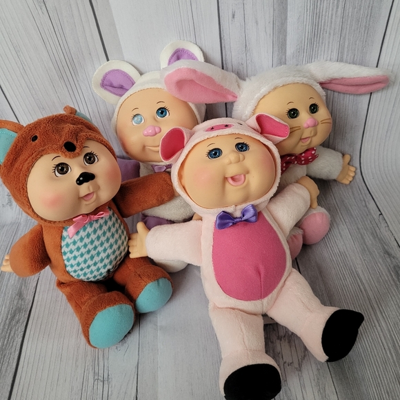 CBK Cabbage Patch Kids LOT x4 Dolls - Picture 1 of 6